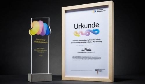 Der Deutscher Mobilitätspreis in der Kategorie Erfahrungstransfer